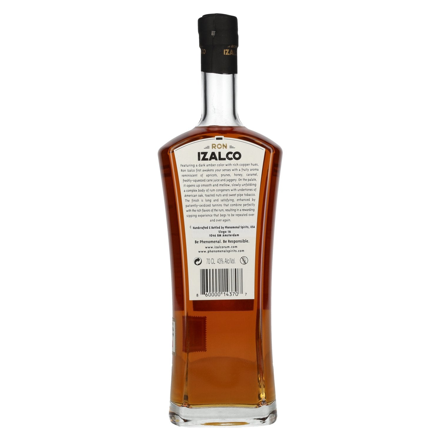 Ron Izalco 10 Años Rum 43% Vol. 0,7l