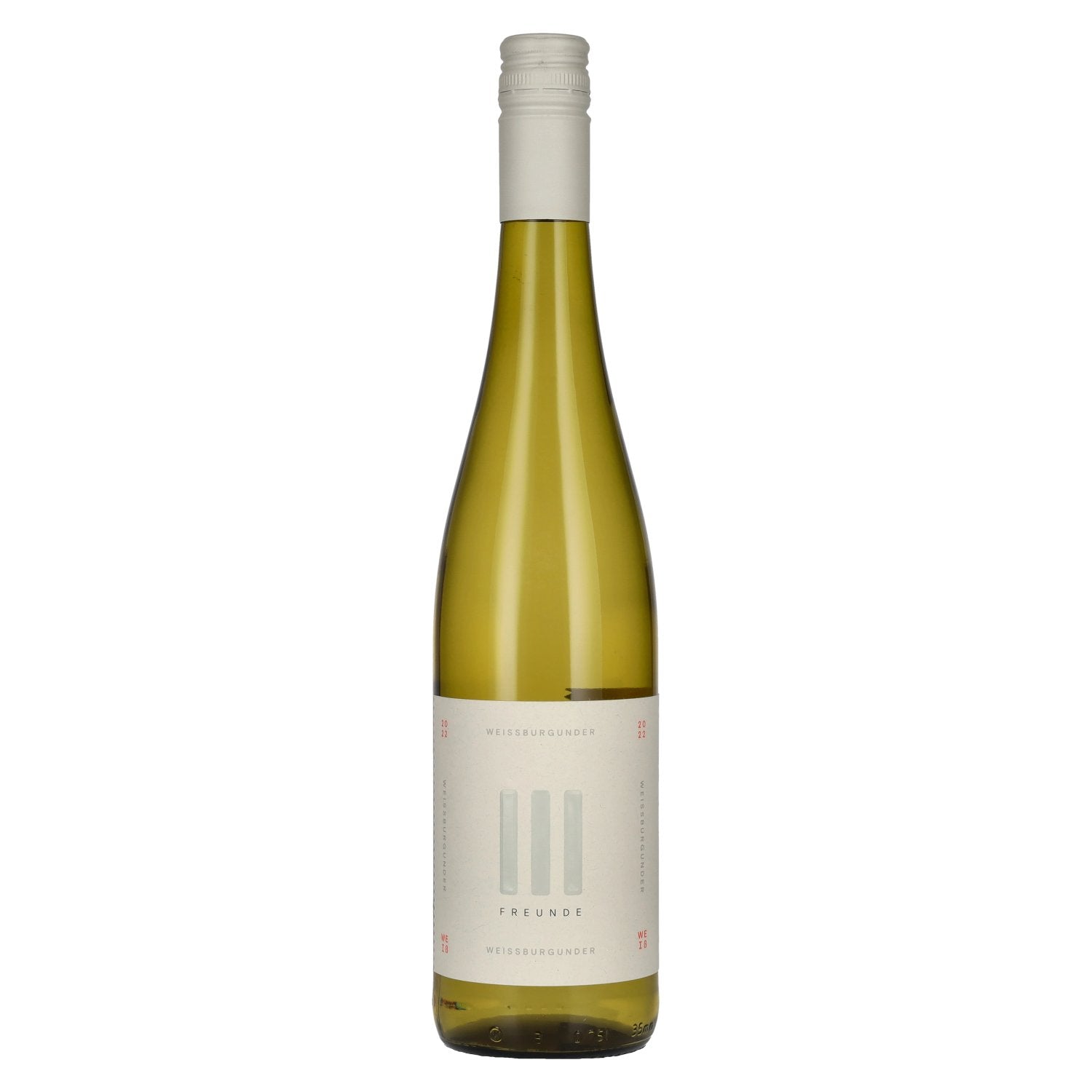 III Freunde Weißburgunder 2022 12,5% Vol. 0,75l