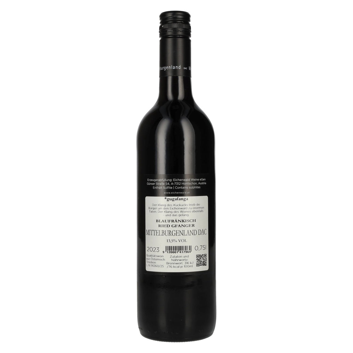 Eichenwald THE GUGAFANGA Blaufränkisch 2023 13.5% Vol. 0.75l