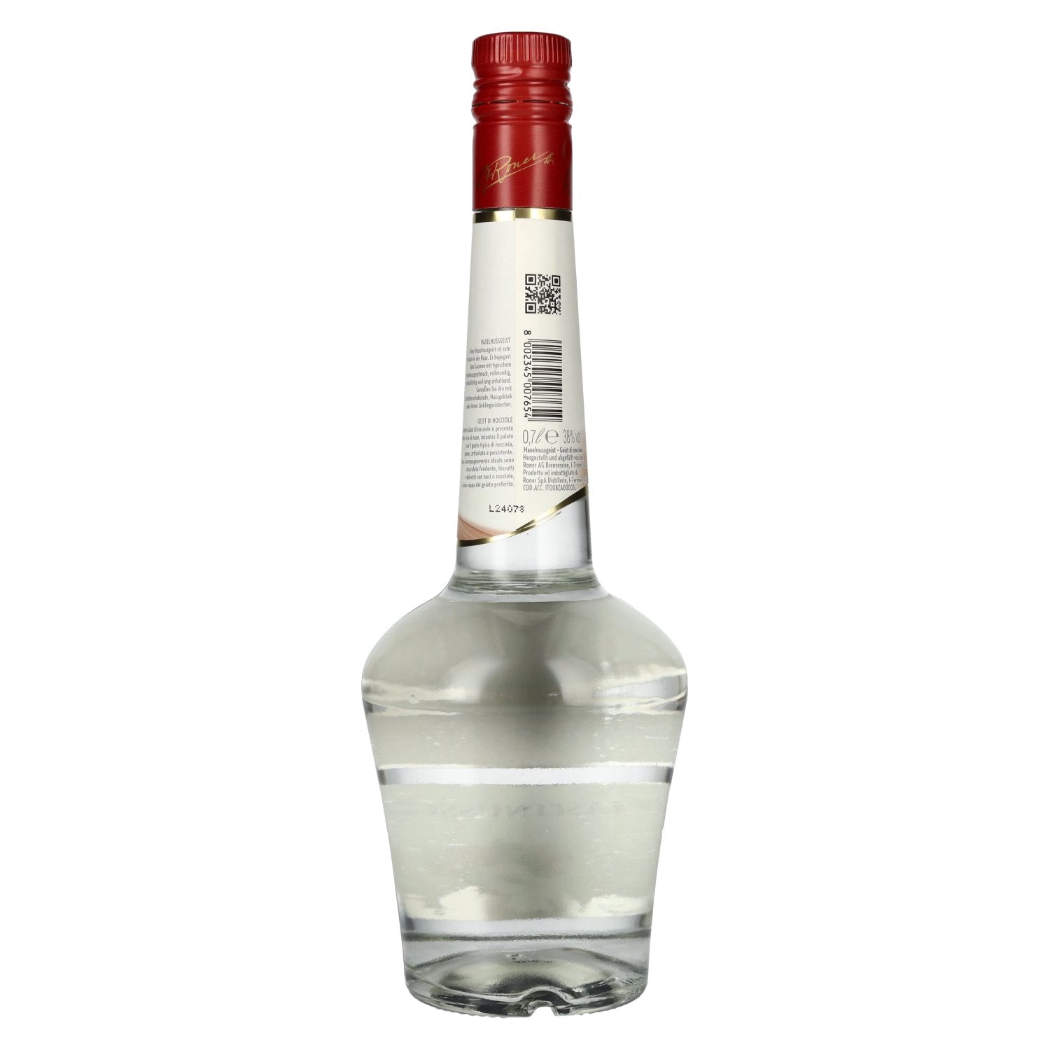 Roner Hazelnut Liqueur 38% Vol. 0.7l