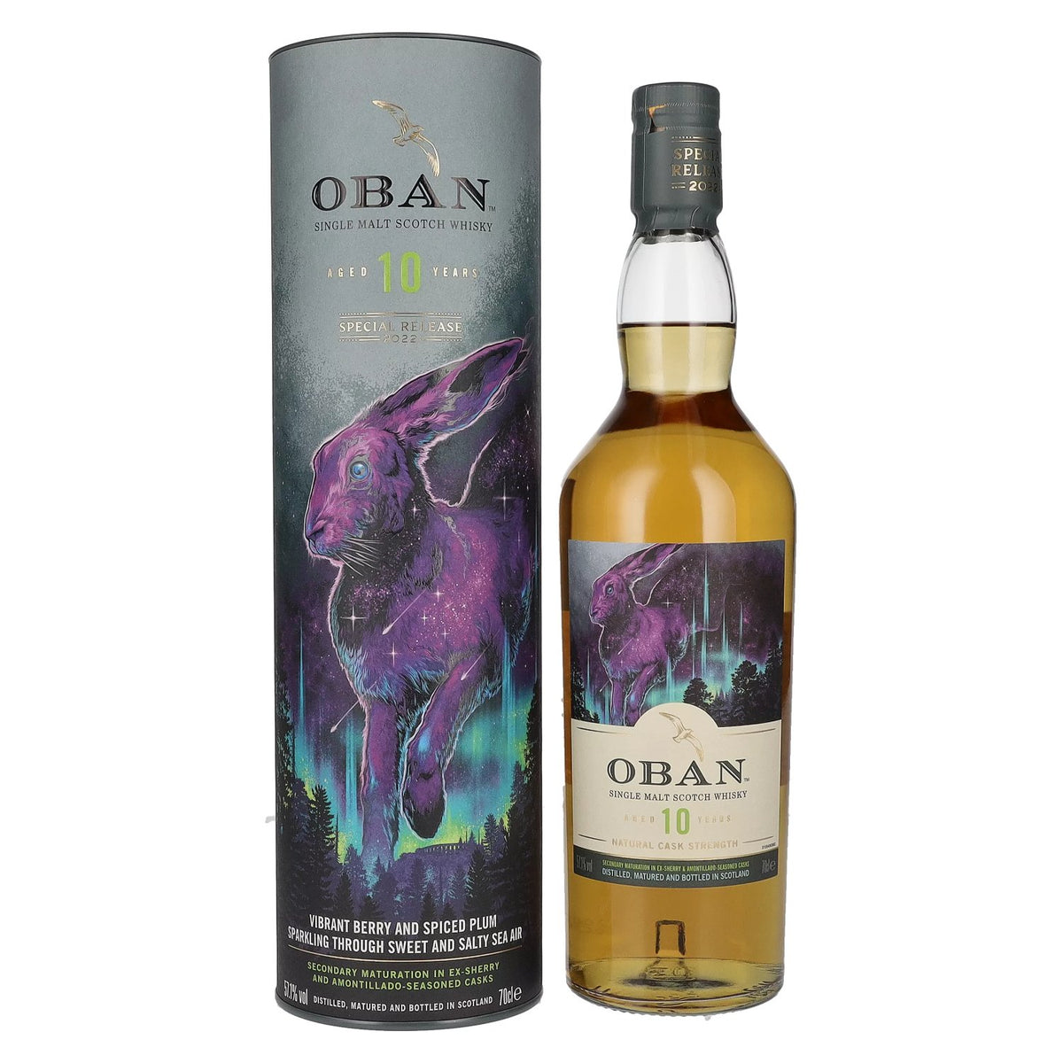 Oban 10 Years Old Single Malt Special Release 2022 57.1% Vol. 0.7l in gift box