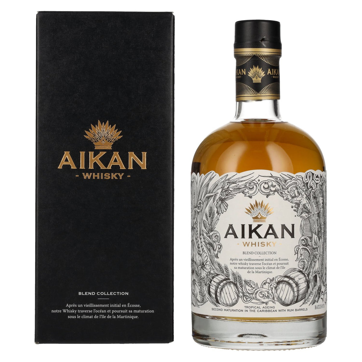 Aikan Whisky Blend Collection No. 3 43% vol. 0.5l in a gift box