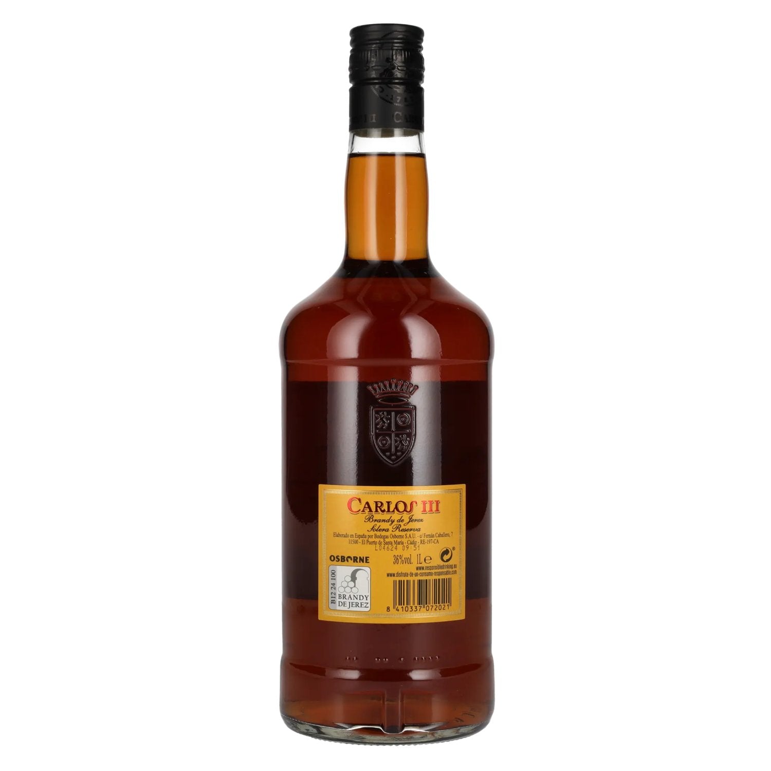 Carlos III Solera Reserva Brandy de Jerez 36% Vol. 1l