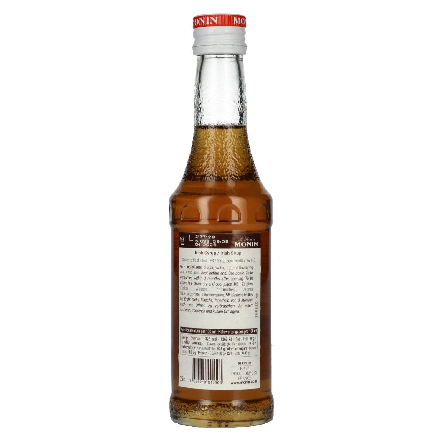 Monin IRISH Syrup 0.25l