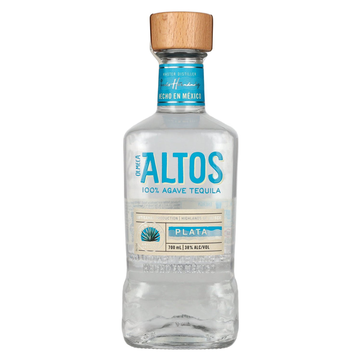 Olmeca Altos Tequila Plata 100% Agave 38% Vol. 0.7l