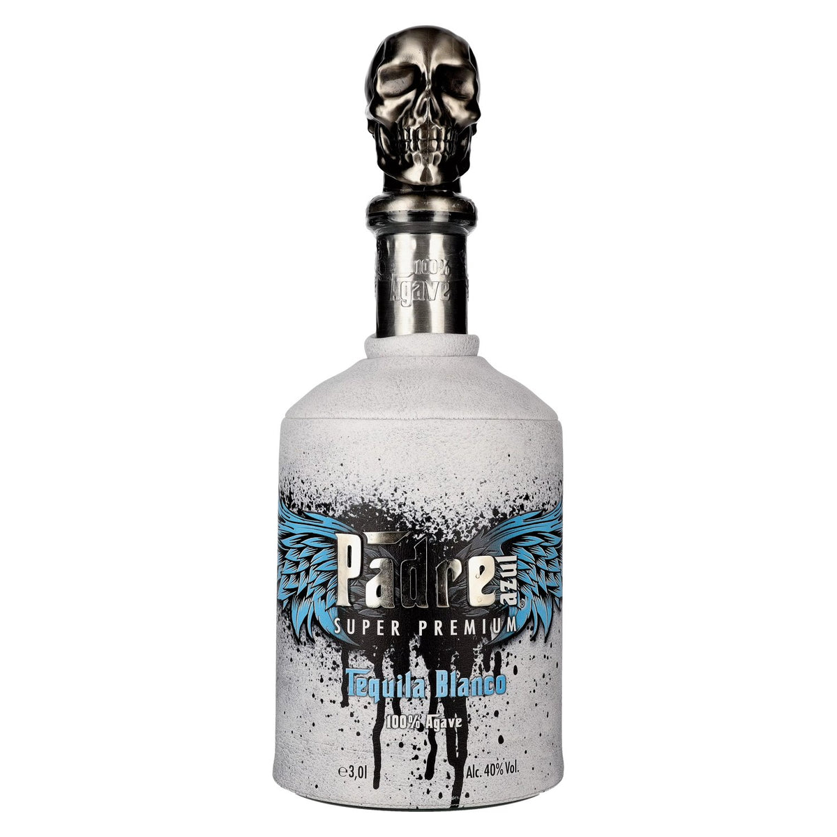 Padre Azul Super Premium Tequila Blanco 100% Agave 40% vol. 3 litres
