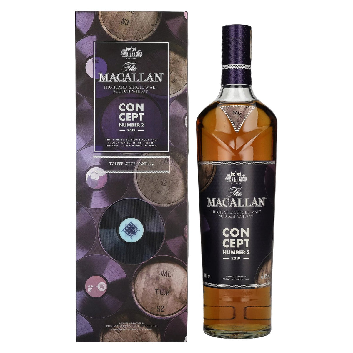 The Macallan CONCEPT N° 2 Limited Edition 2019 40% Vol. 0.7l in gift box