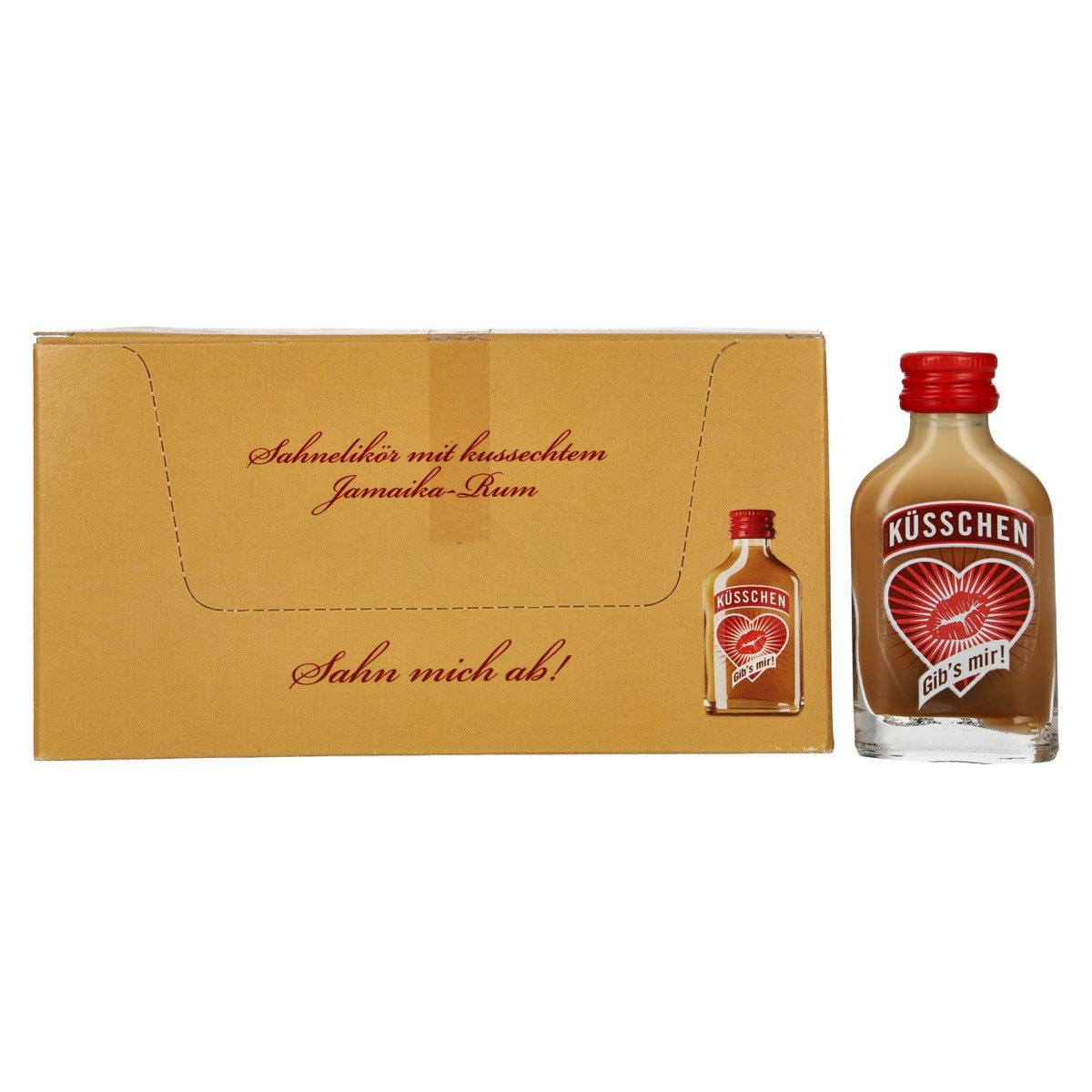 Küsschen Cream Liqueur 15% ABV 20 x 0.02 l