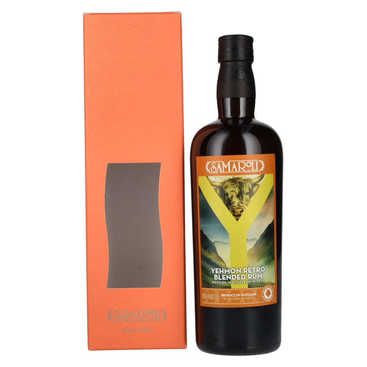 Samaroli Yehmon Retro Blended Rum 2023 49% Vol. 0.7L in Gift Box