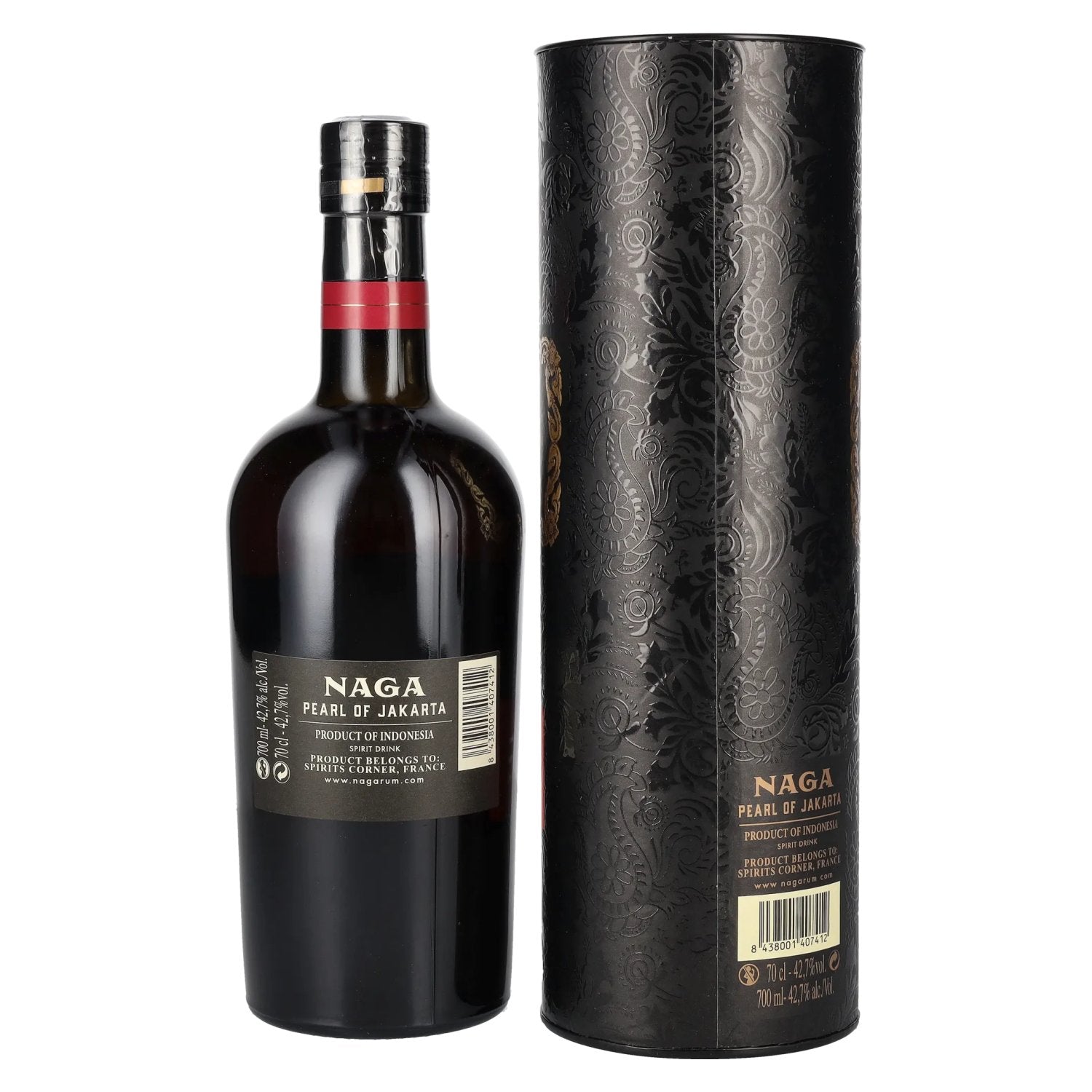 Naga Pearl of Jakarta Triple Cask Aged Small Batch 2019 42,7% Vol. 0,7l in Geschenkbox