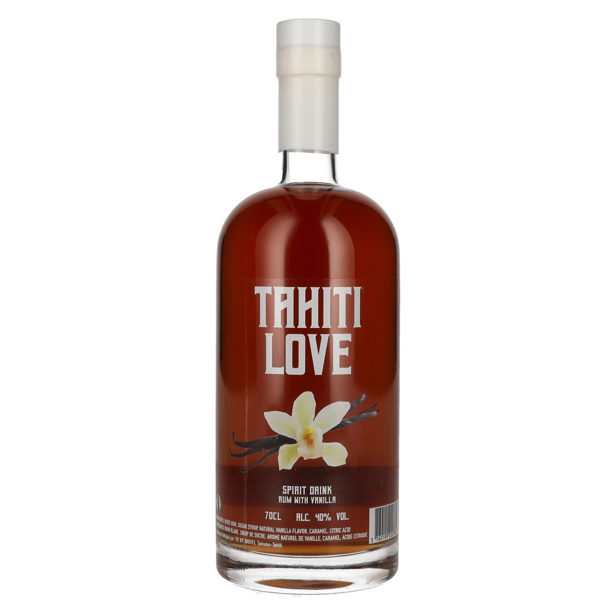 Tahiti Love VANILLA Premium Spirit Drink 40% Vol. 0.7l