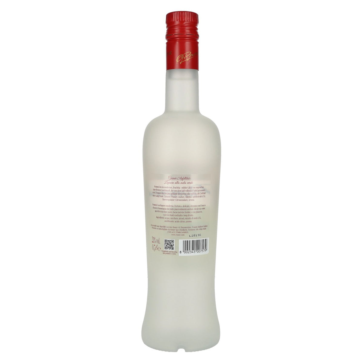 Roner Pommé Grüner Apfel Likör 21% Vol. 0,7l
