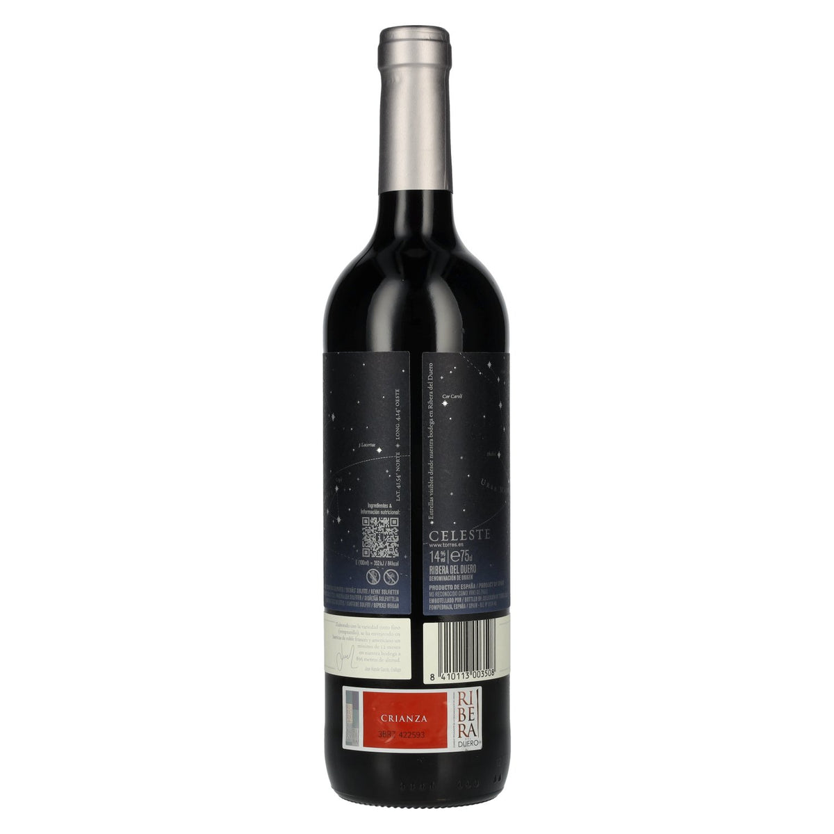 Torres CELESTE Crianza Pago del Cielo 2022 14% ABV 0.75 l