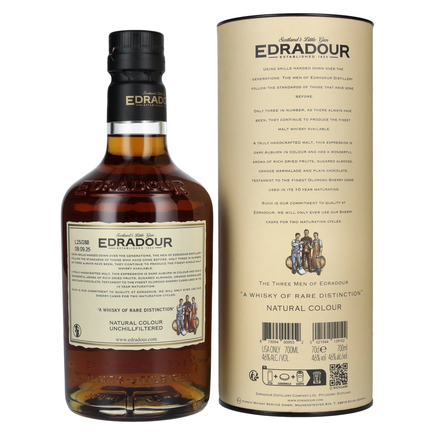 Edradour 10 Years Old 200 Years Distillery Edition 46% Vol. 0,7l in Geschenkbox