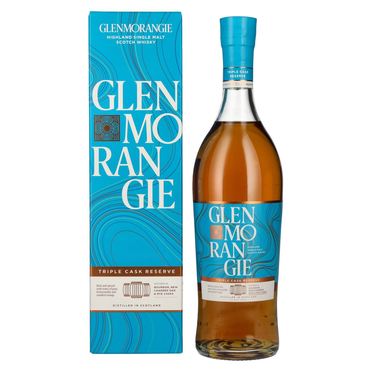 Glenmorangie Triple Cask Reserve Highland Single Malt 40% Vol. 0,7l in Geschenkbox