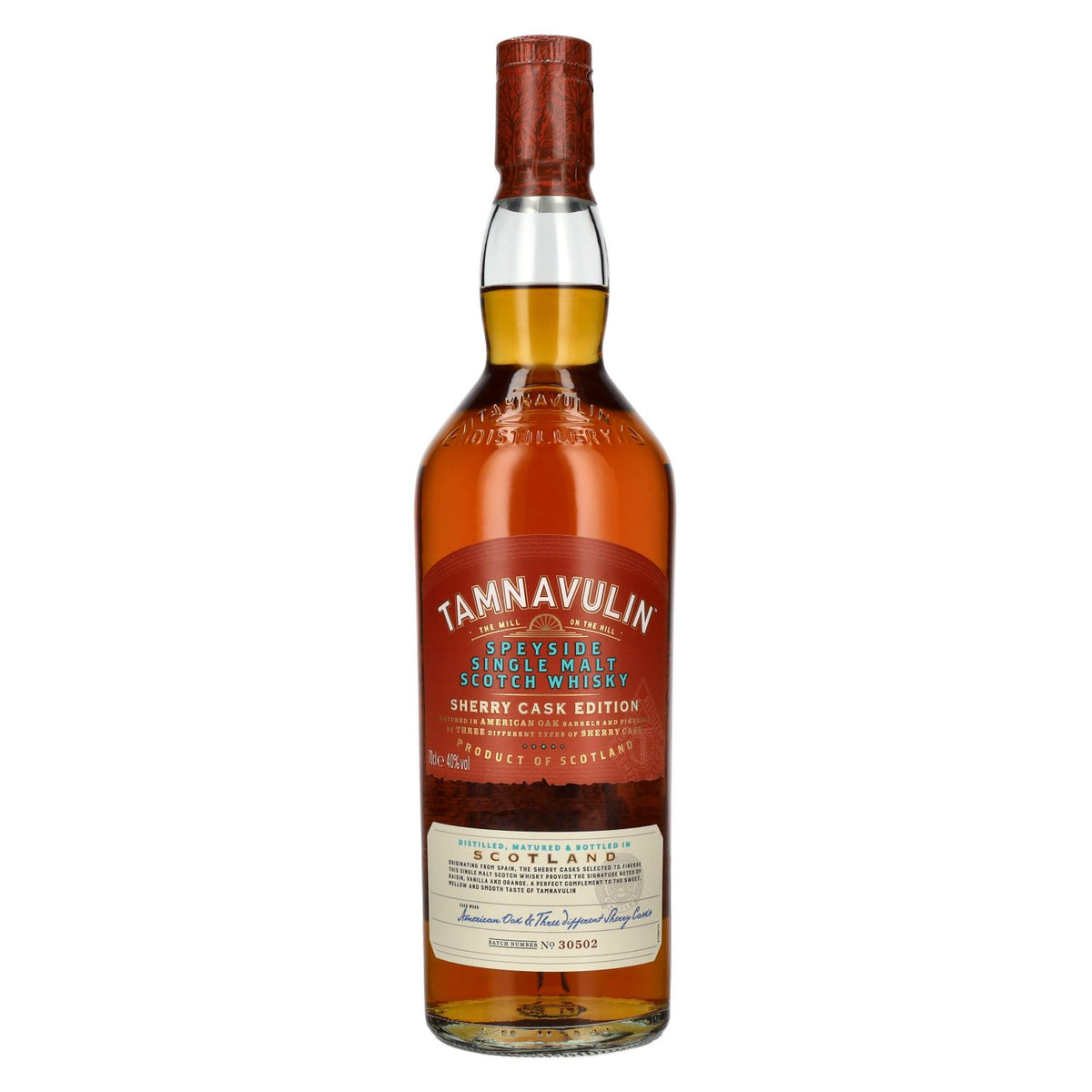 Tamnavulin SHERRY CASK Speyside Single Malt Scotch Whisky 40% vol. 0.7l