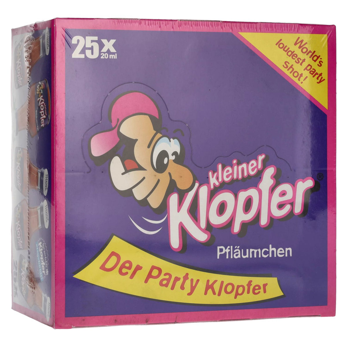 Kleiner Klopfer Plum Liqueur 17% Vol. 25x0.02l