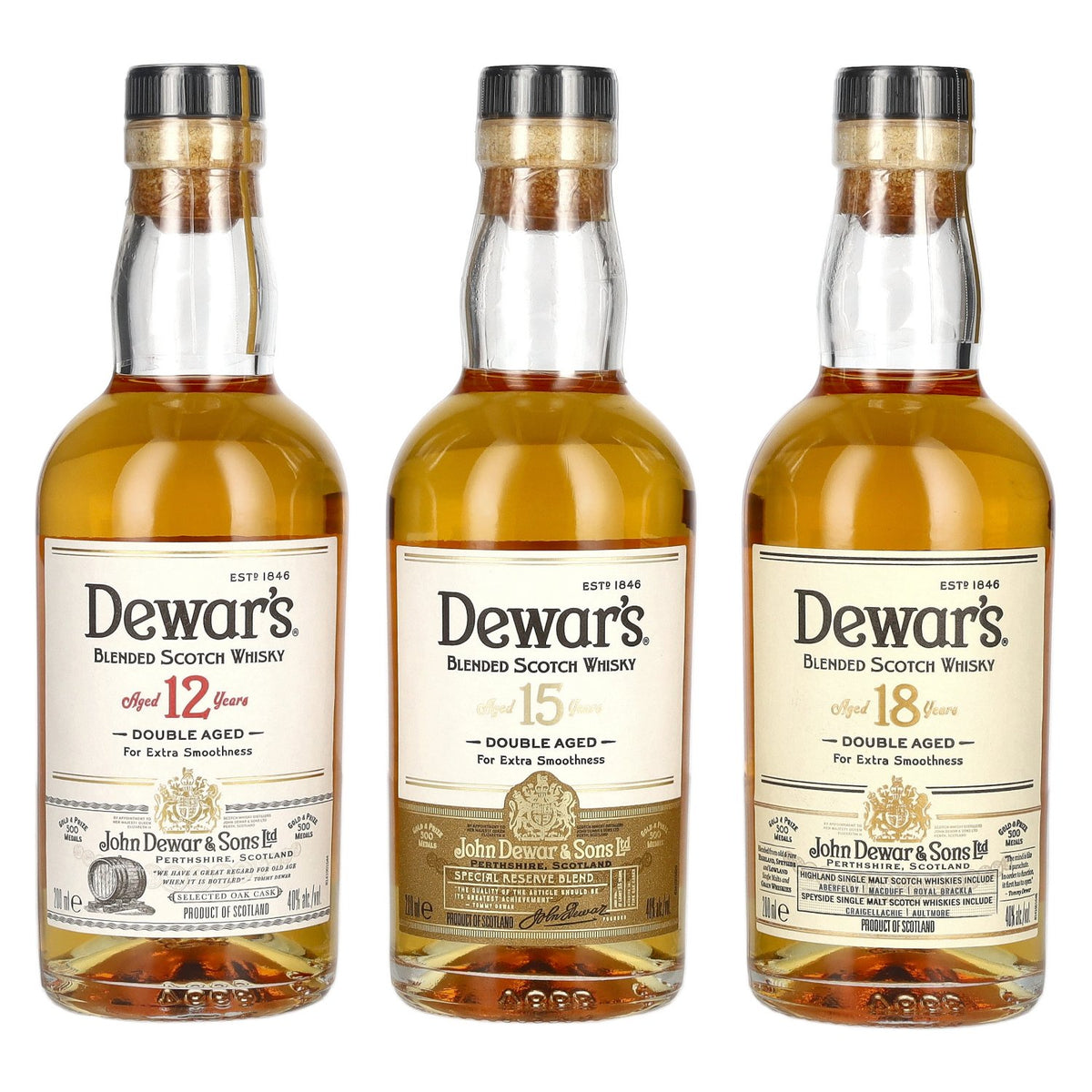 Dewar's Variety Collection 40% Vol. 3x0,2l
