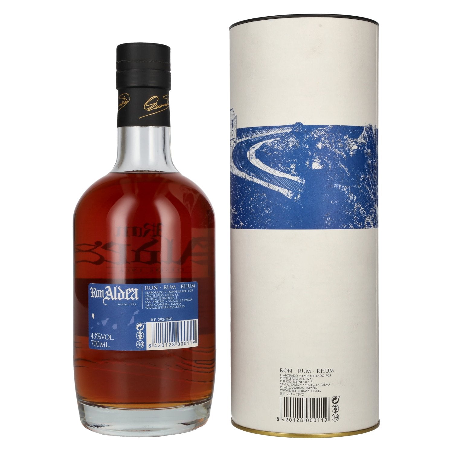 Ron Aldea TRADICIÓN Ron de Edición Limitada 43% Vol. 0,7l in Geschenkbox