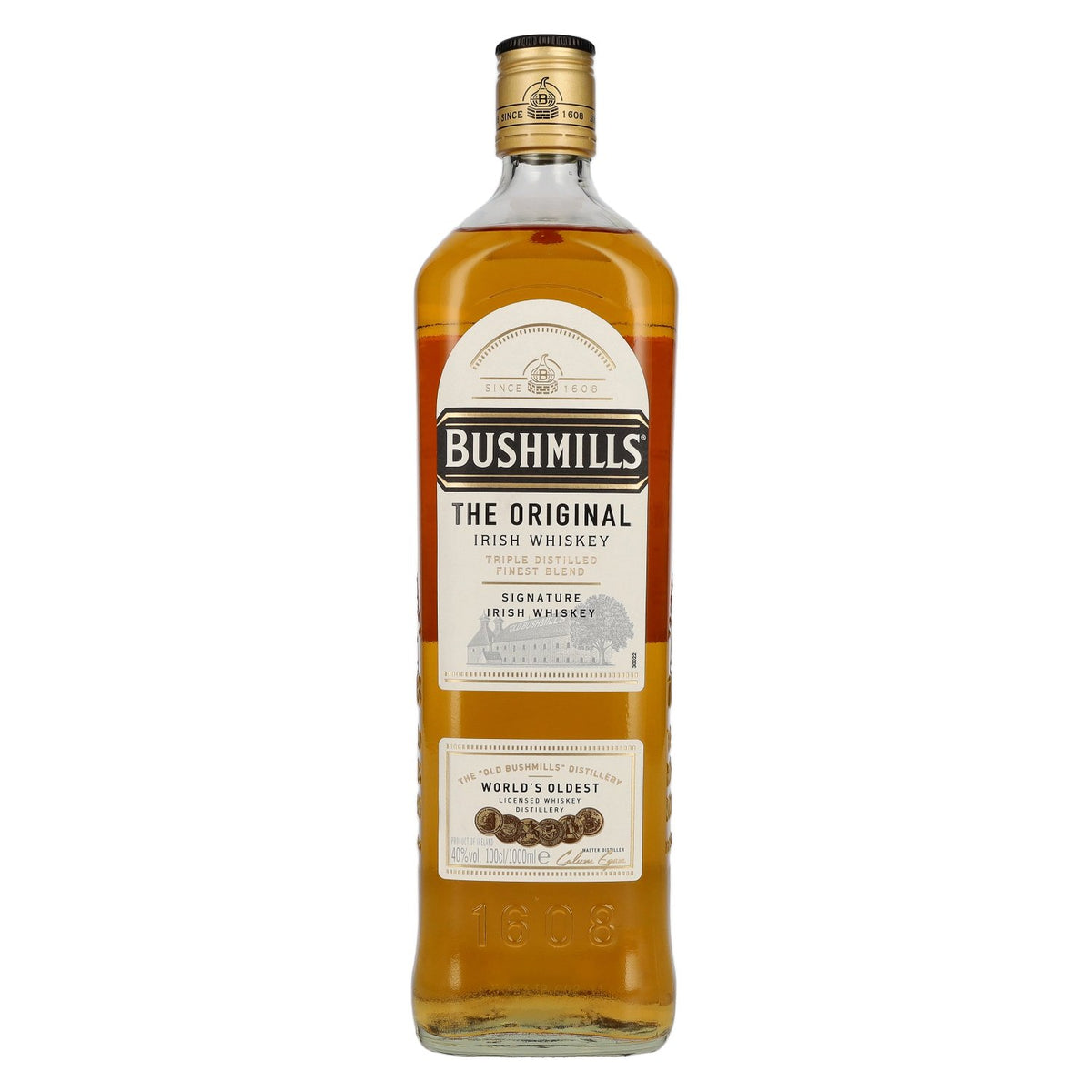 Bushmills Triple Distilled Original Irish Whiskey 40% vol. 1 litre