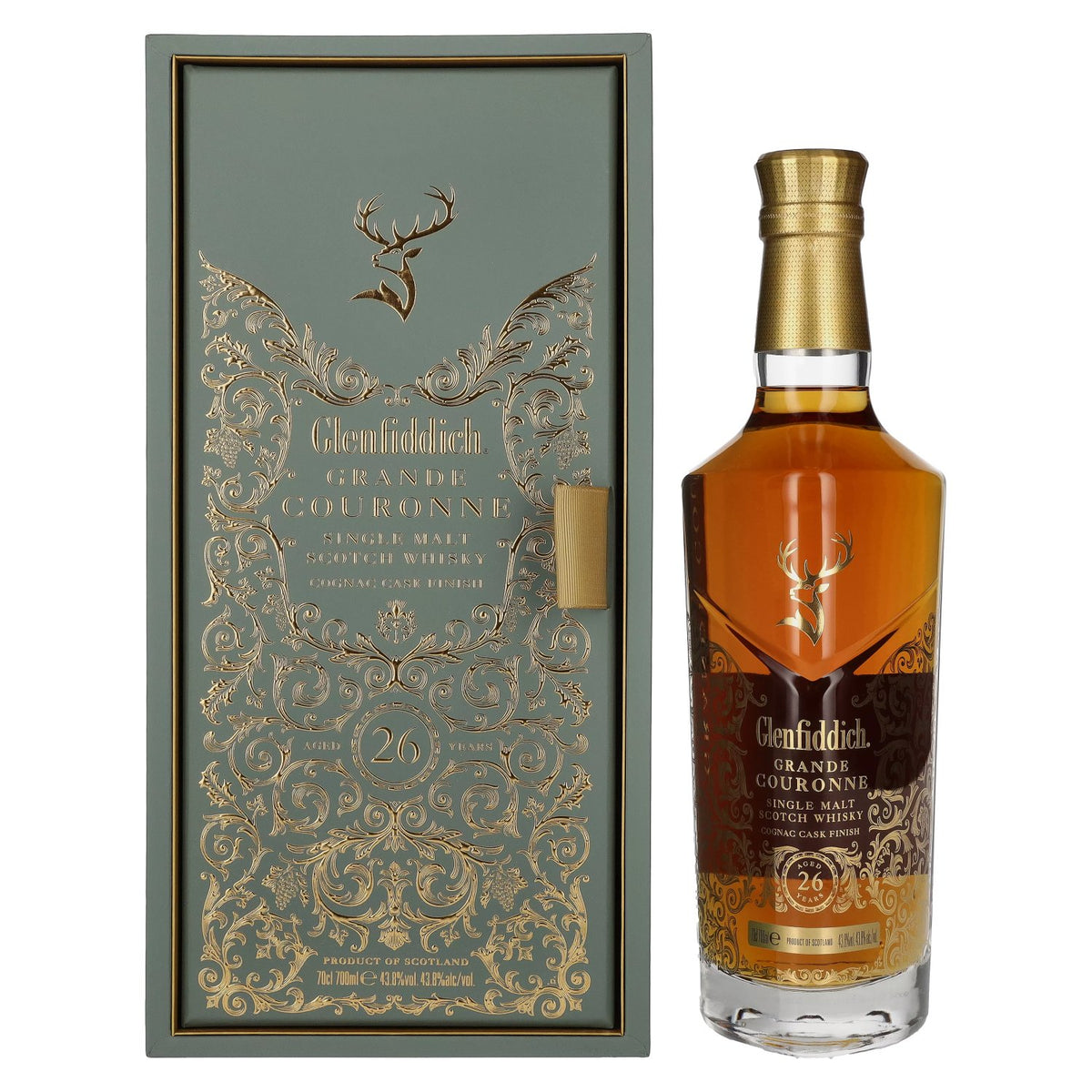 Glenfiddich 26 Years Old GRANDE COURONNE 43.8% Vol. 0.7l in Gift Box