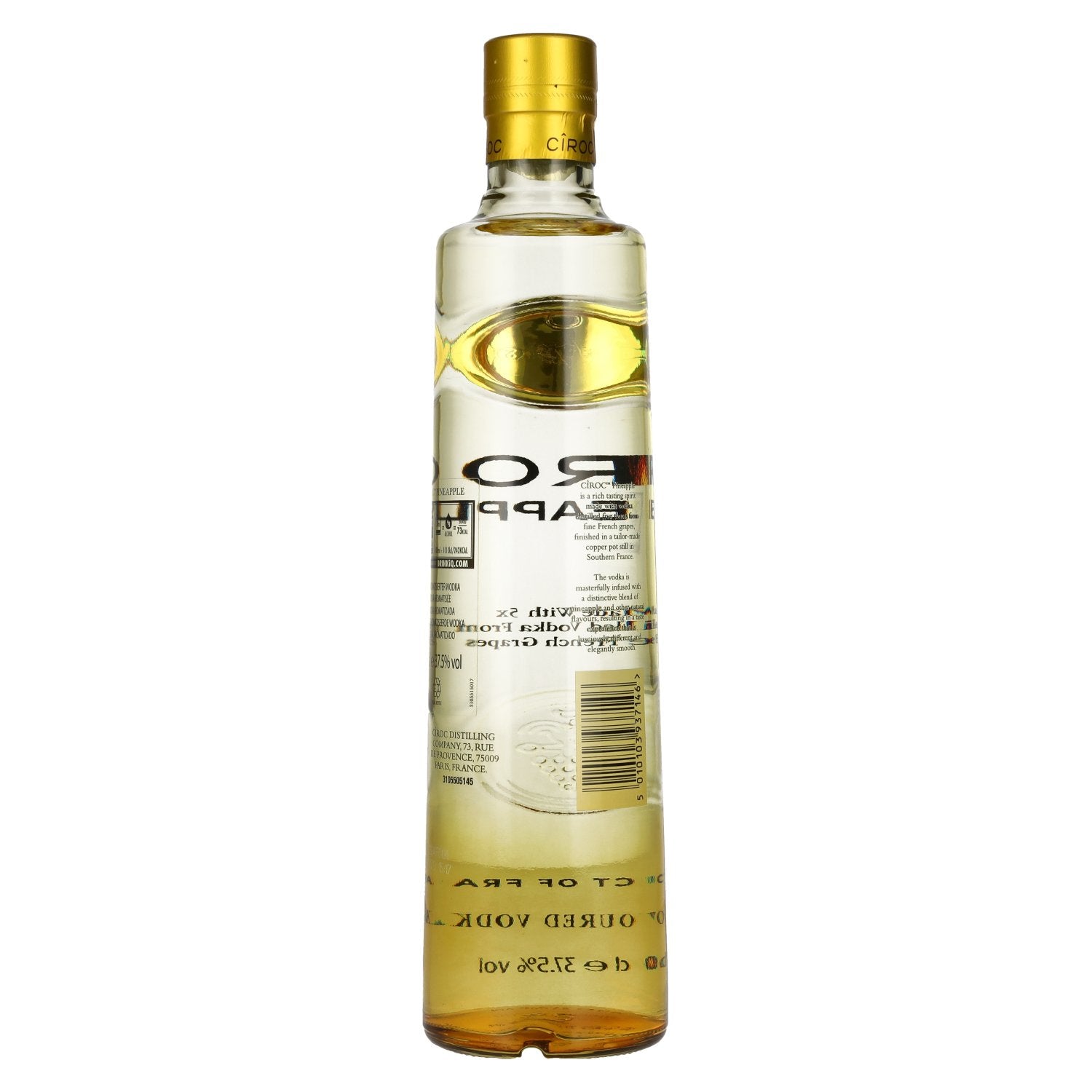 Cîroc PINEAPPLE Flavored Vodka 37.5% Vol. 0.7l