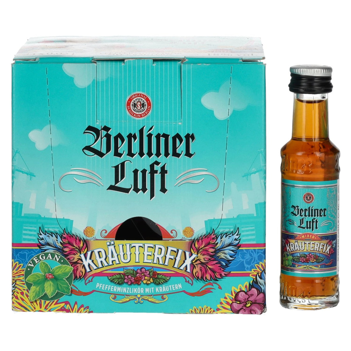 Berliner Luft KRÄUTERFIX 18% ABV 24 x 0.02 l