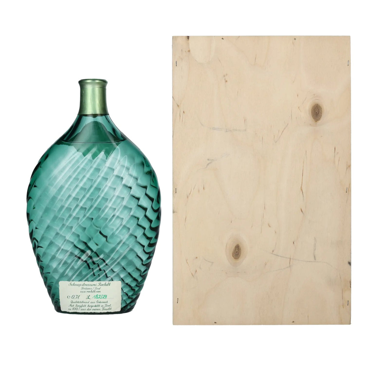 Rochelt Inntaler Pear-Quince-Wild Raspberry 2012 50% Vol. 0.7l in wooden box