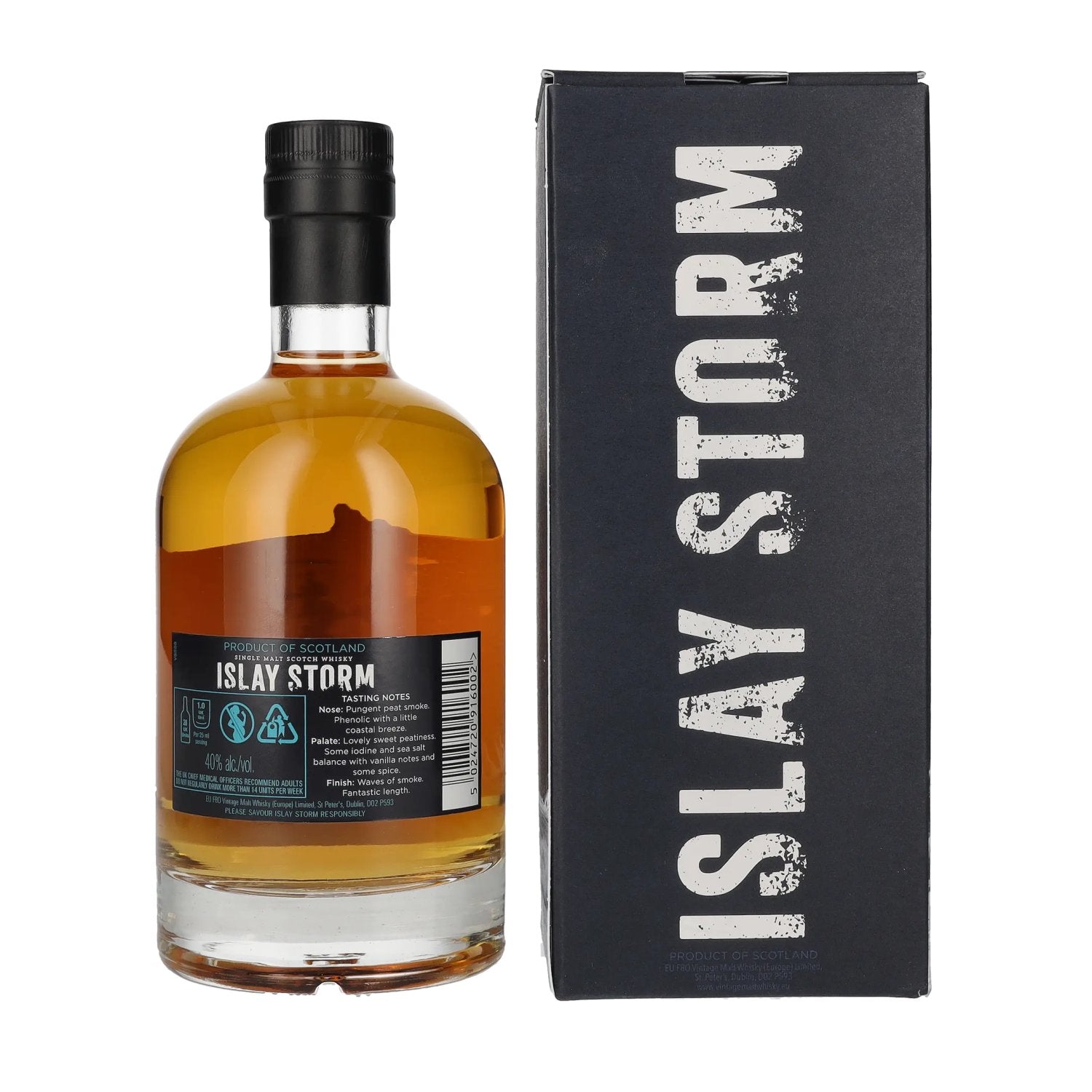 Islay Storm Single Malt Scotch Whisky 40% Vol. 0.7L in Gift Box