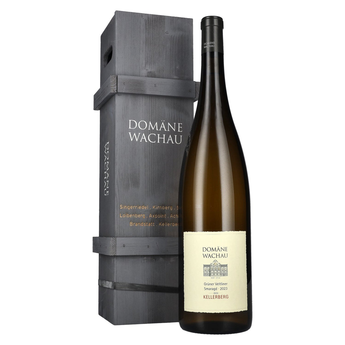 Domäne Wachau Grüner Veltliner Smaragd Kellerberg 2023 13.5% Vol. 3l in wooden box