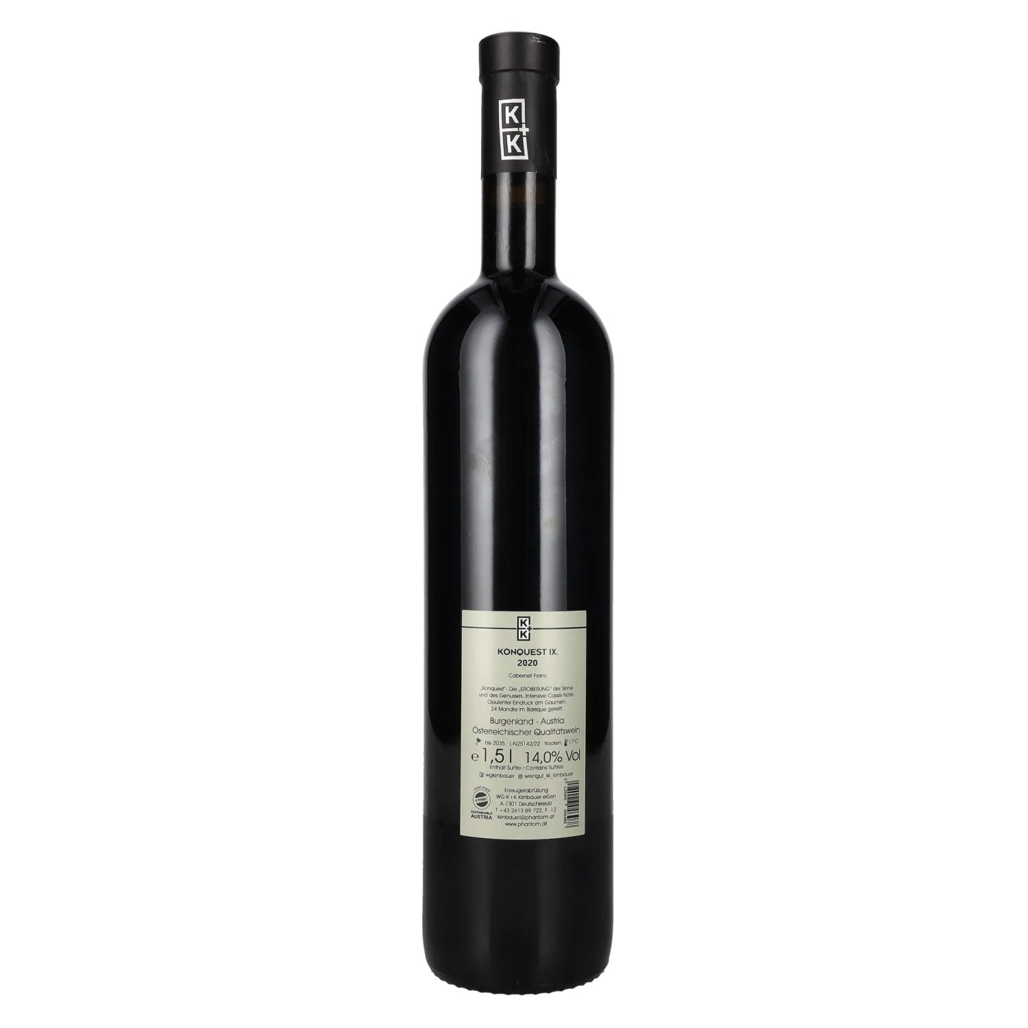 K+K Kirnbauer KONQUEST 2020 14% Vol. 1,5l