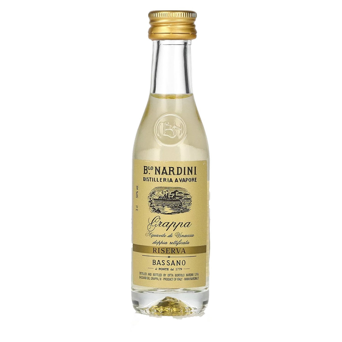 Nardini Grappa Riserva 50% Vol. 0.03l
