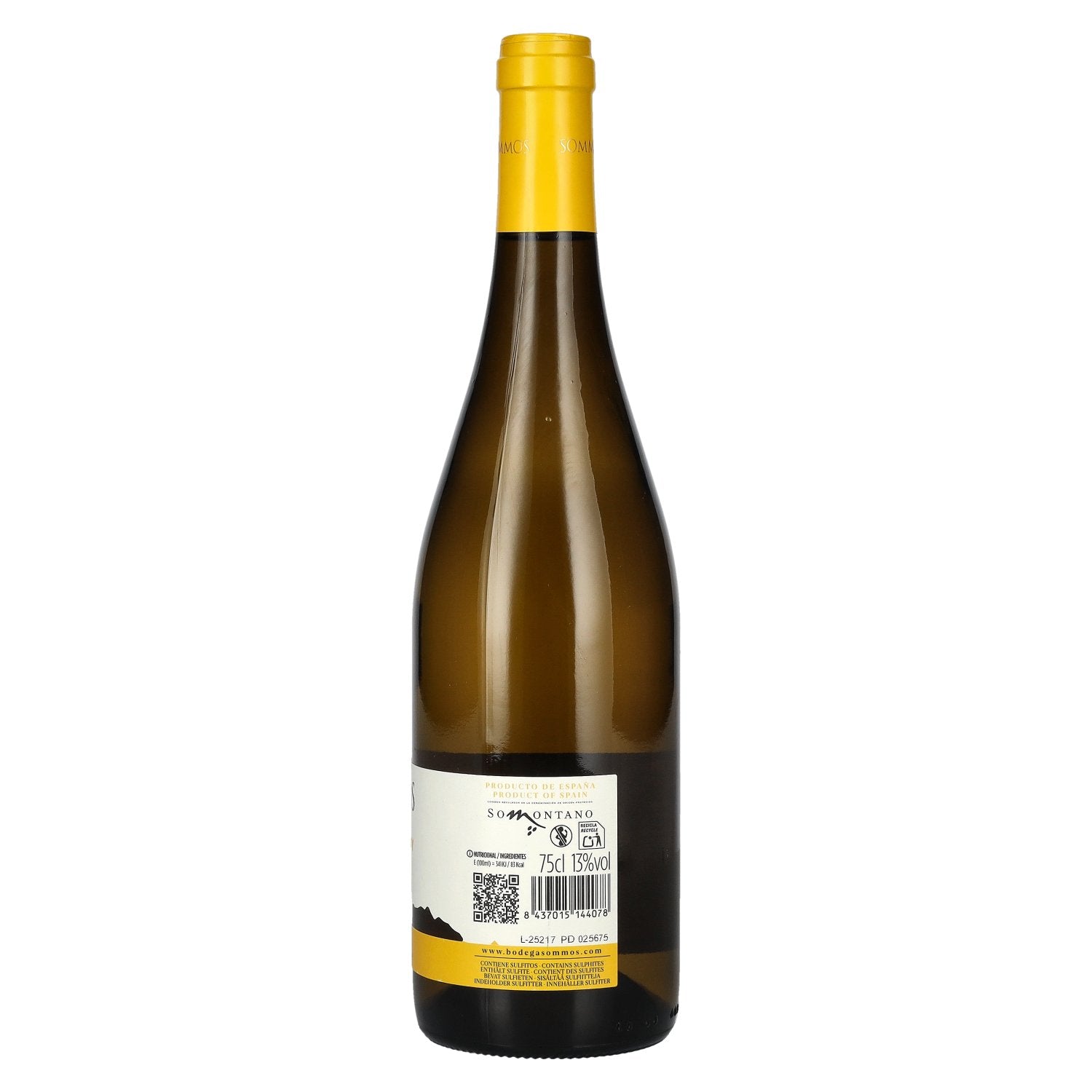 SOMMOS Chardonnay Somontano D.O.P 2024 13% Vol. 0.75l