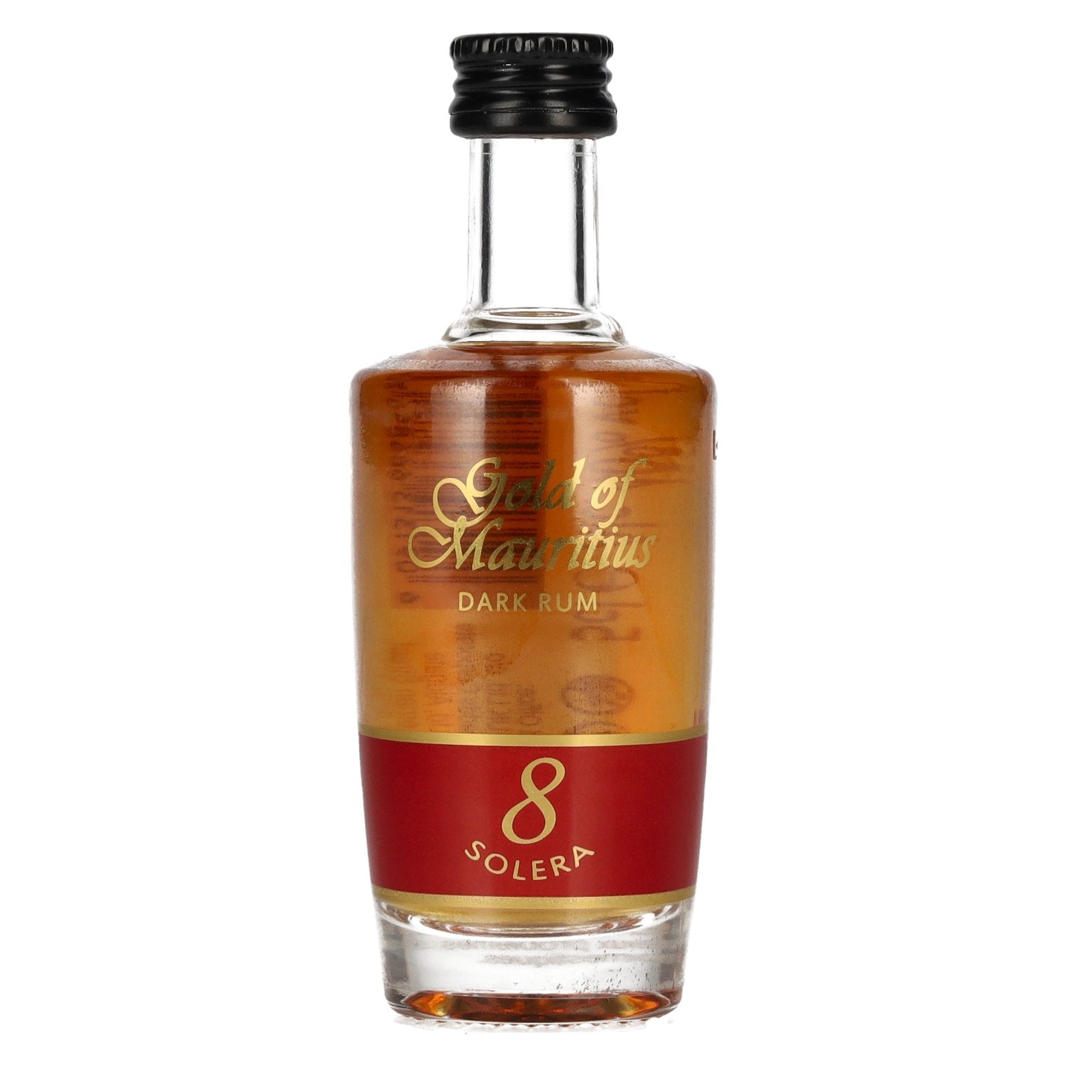Gold of Mauritius 8 Solera Dark Rum 40% Vol. 0.05l