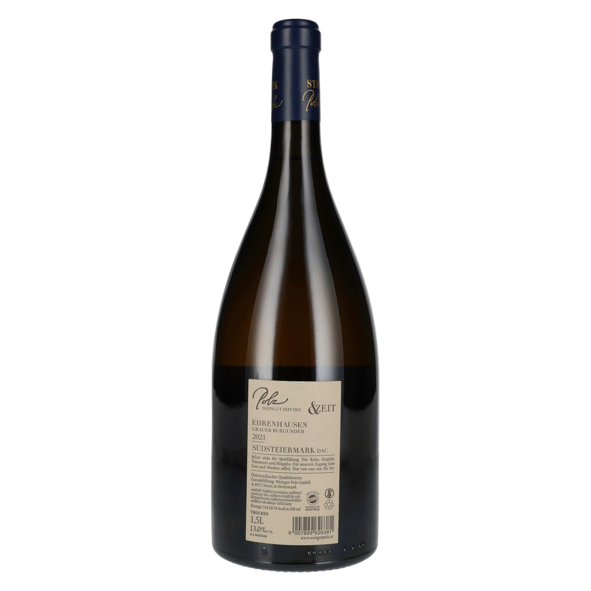 Polz Pinot Gris Ehrenhausen &amp; Zeit South Styria DAC 2021 13% vol. 1.5 litres in a gift box