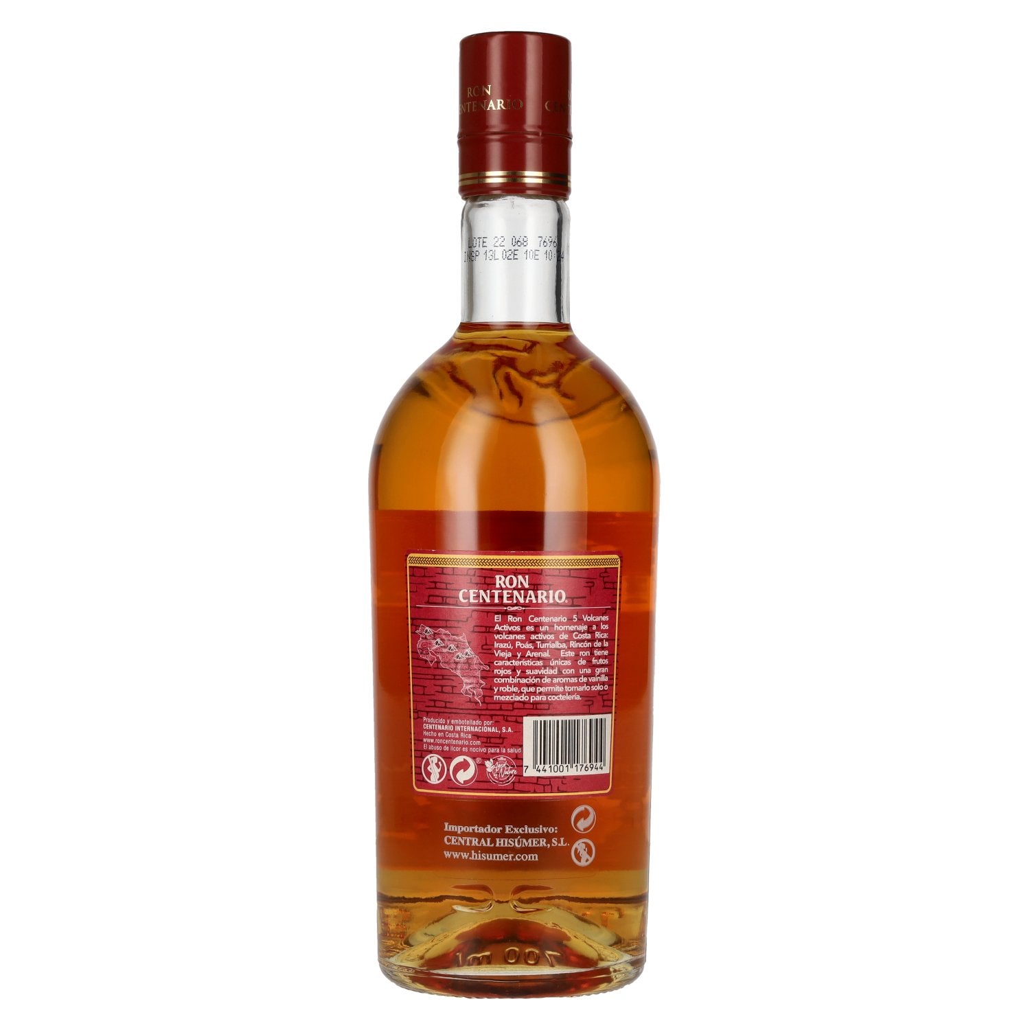 Ron Centenario 5 AÑEJO SELECTO Rum 40% Vol. 0.7l
