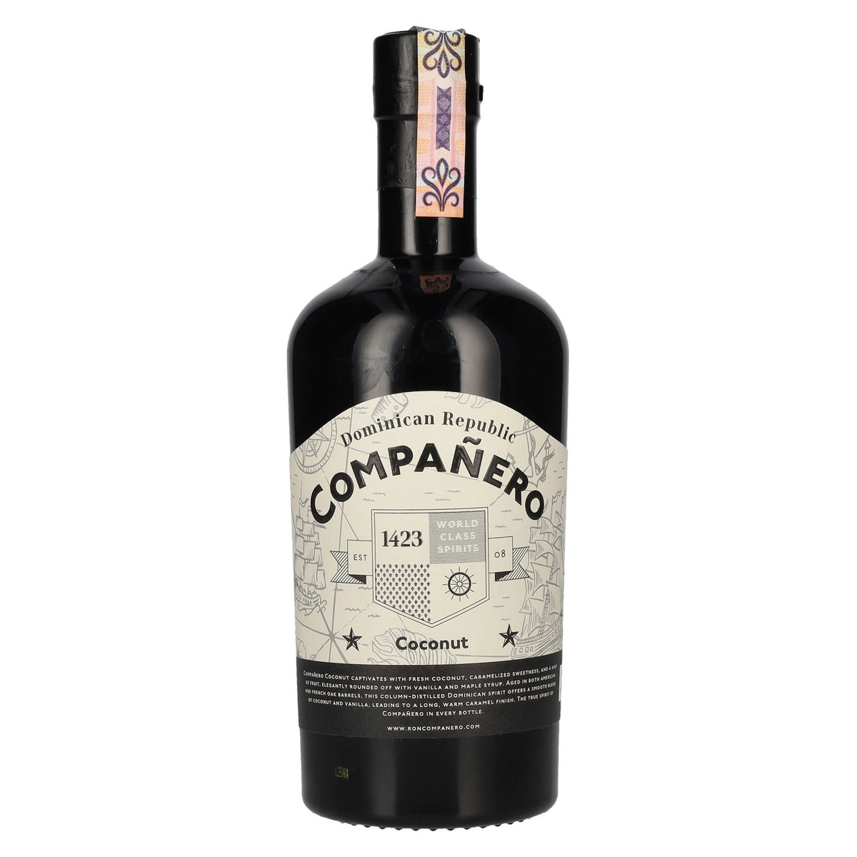 Compañero DOMINICAN REPUBLIC Coconut Rum Liqueur 40% ABV 0.7l