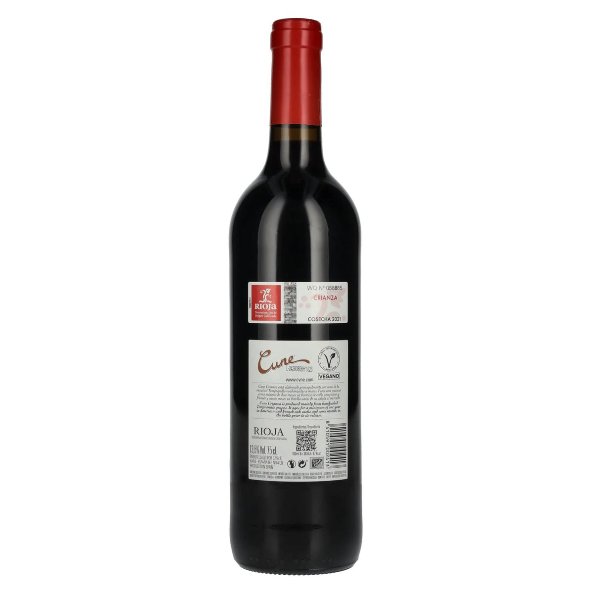 Cune Rioja Crianza 2021 13.5% Vol. 0.75L