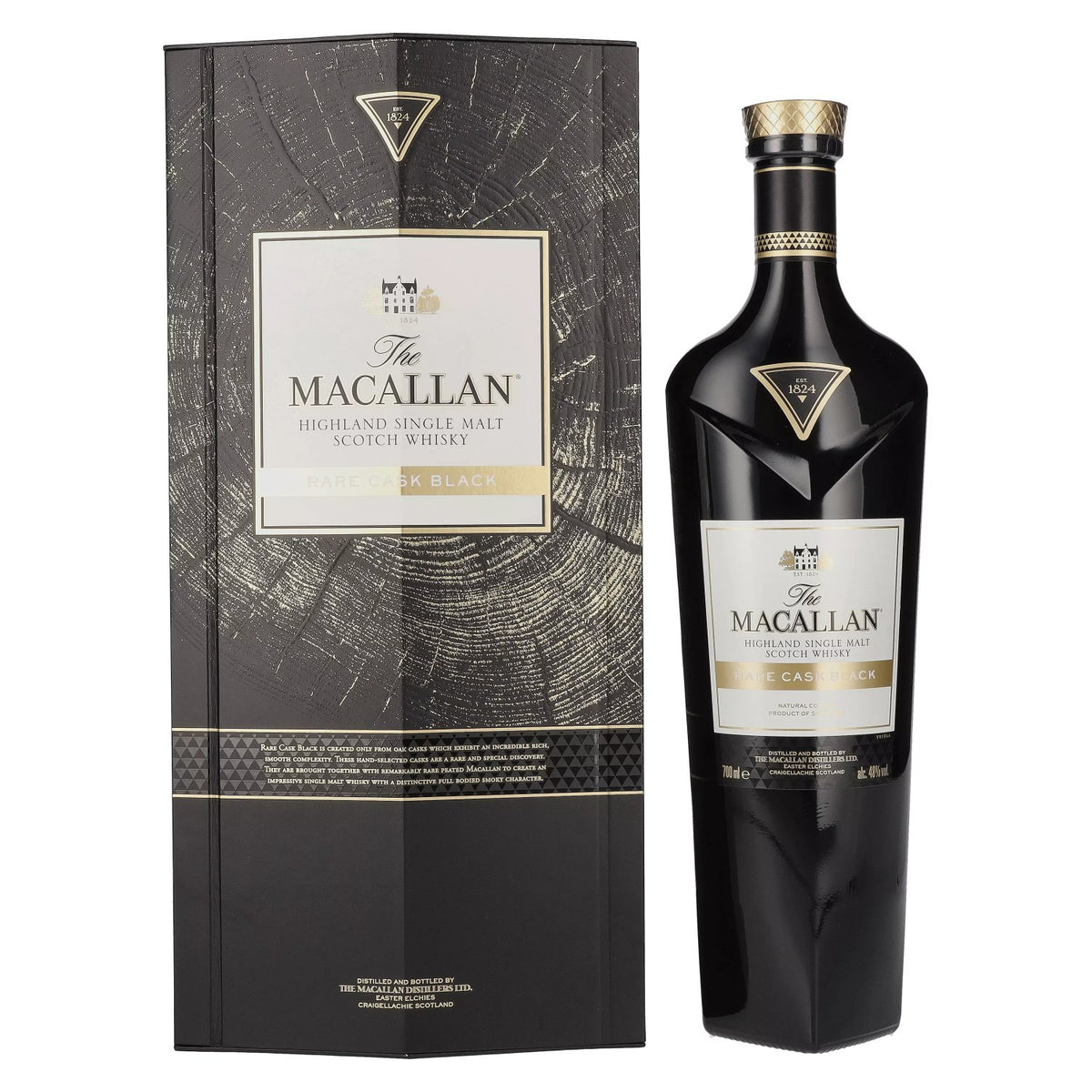 The Macallan Rare Cask Black 48% Vol. 0,7l in Geschenkbox