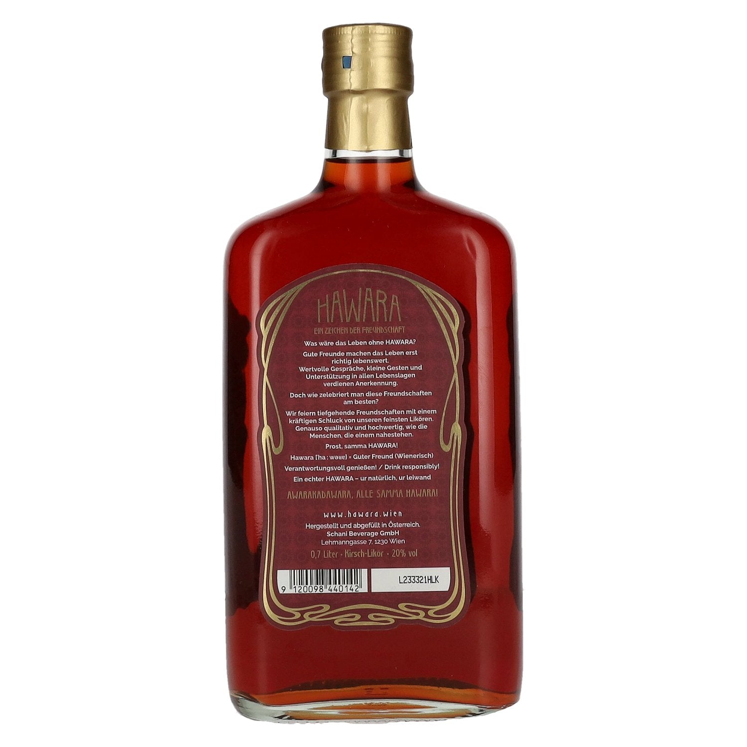 HAWARA Cherry Liqueur 20% Vol. 0.7l