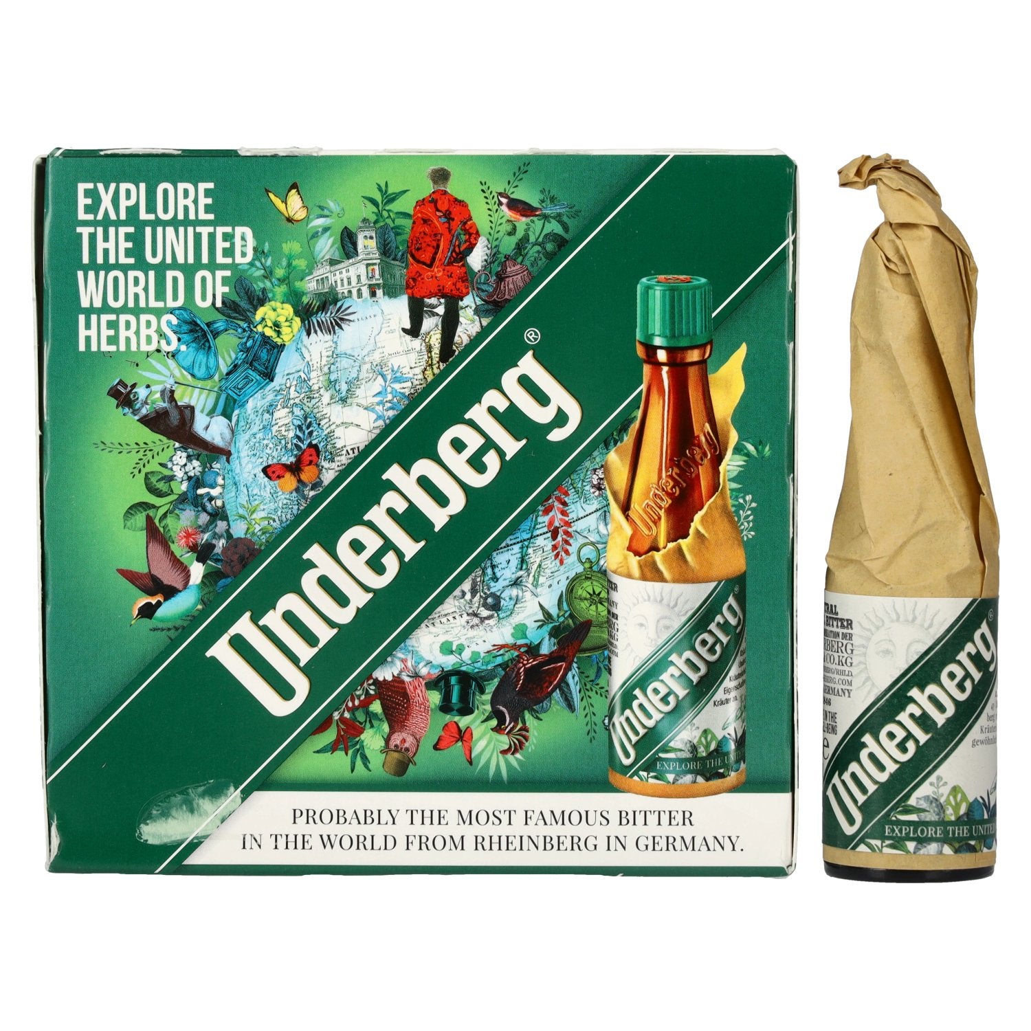 Underberg Natural Herbal Digestif 44% Vol. 12x0.02l