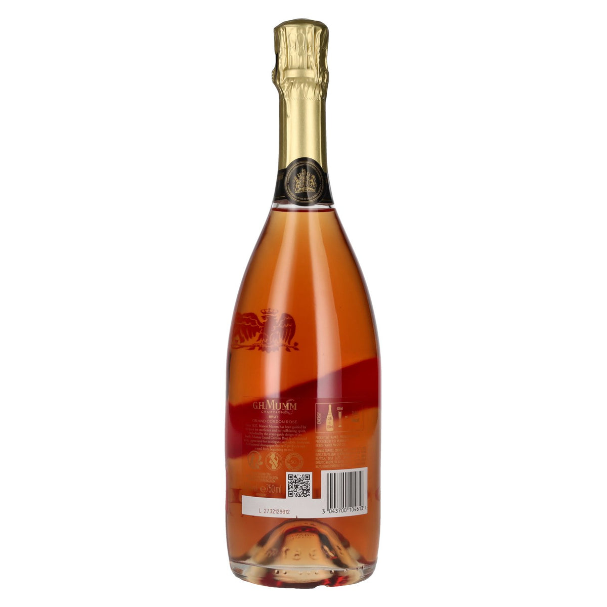 G.H. Mumm Champagne GRAND CORDON Rosé Brut 12% vol. 0.75 l