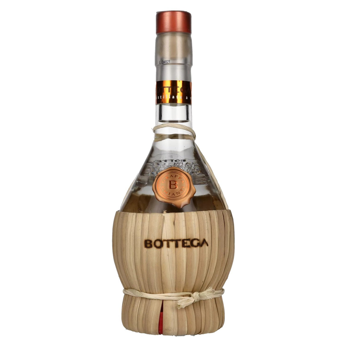 Bottega Grappa Fiasco Chianti 38% ABV 0.5l