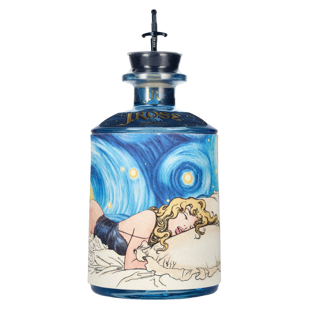 J. Rose London Dry Gin JR80 Limited Edition 43% Vol. 0,7l mit LED Lichtsticker