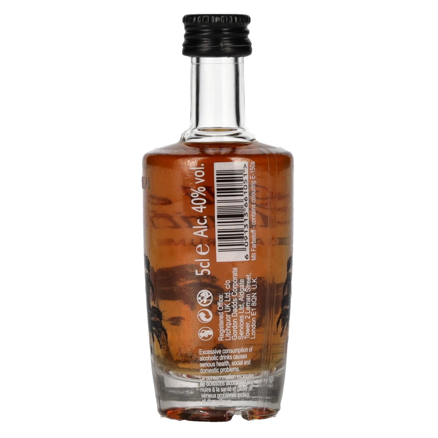Gold of Mauritius The Classic Dark Rum 40% Vol. 0.05l