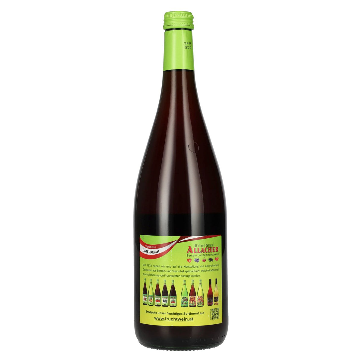 Allacher Strawberry Wine 6% ABV 1 litre