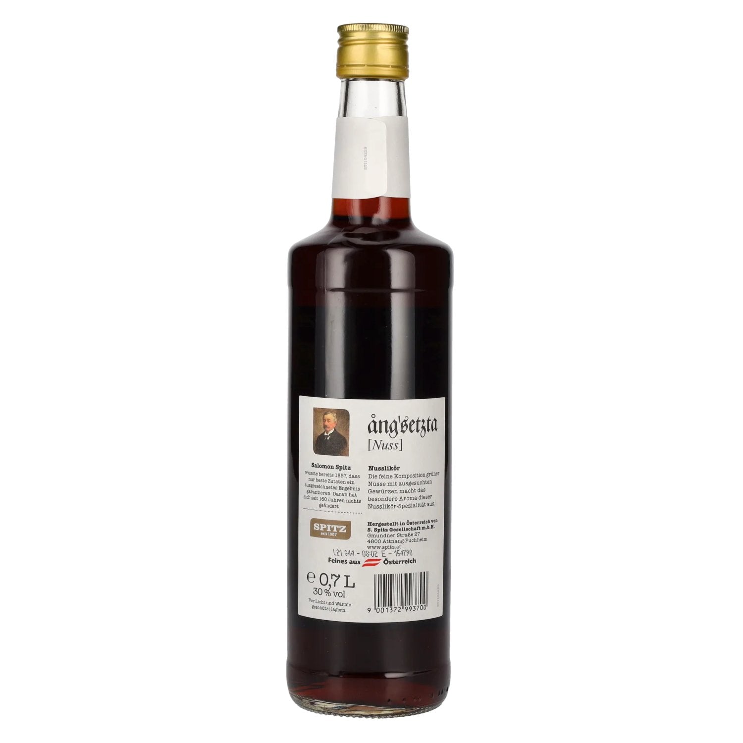 Spitz Nut Liqueur 30% Vol. 0.7l