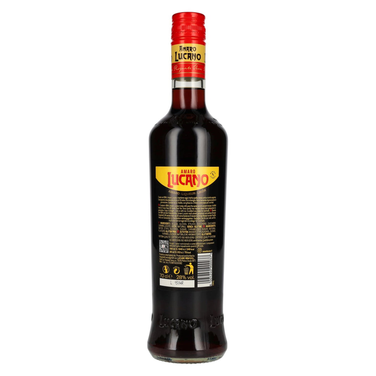 Amaro Lucano 28% ABV 0.7 litres