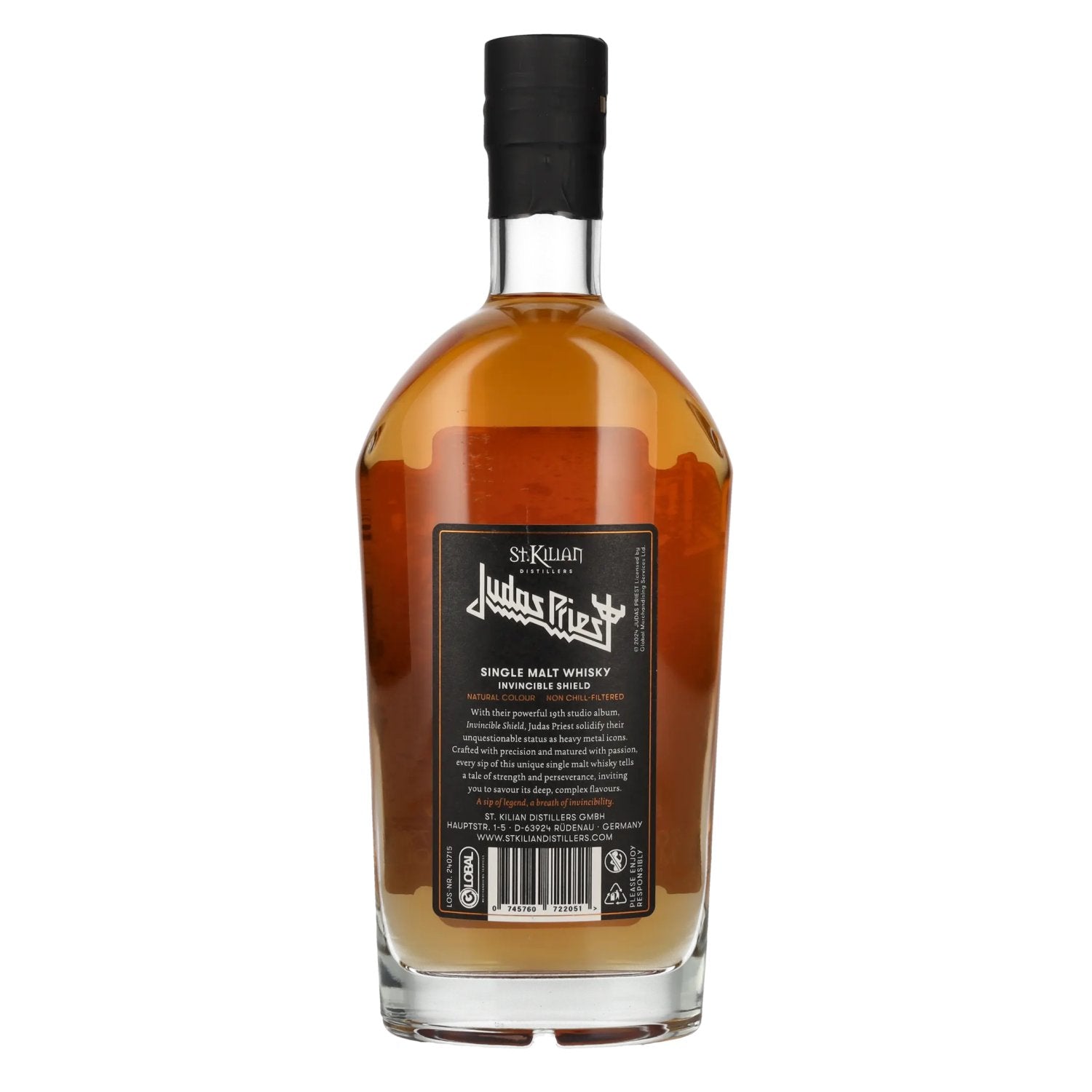 Judas Priest INVINCIBLE SHIELD Single Malt Whisky 47% Vol. 0.7l