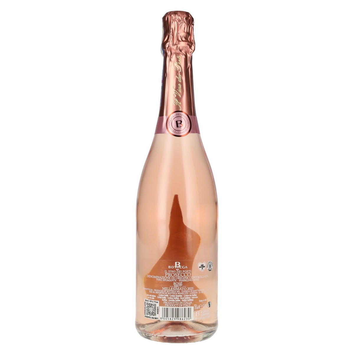 Bottega Il Vino dei Poeti Prosecco Rosé Millesimato DOC 2025 11,5% Vol. 0,75l
